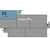 plans. Сухой склад (+18) Административно-складской комплекс Москва, Пятницкое шоссе, 6-й километр , 9 216 м2 фото 1